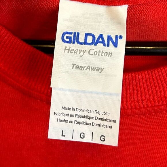 5 for $25š„Large Gildan "BeāMine" RedāT-Shirt - Picture 5 of 7